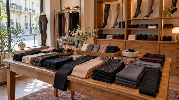 Guide pour créer un espace collants et bas dans votre magasin