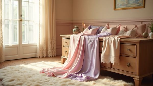 Sélection des peignoirs en satin pour un look chic et confortable