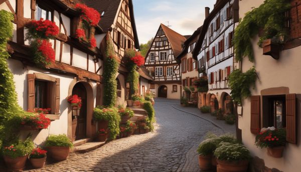 Un village authentique à visiter en Alsace : Bergholtz