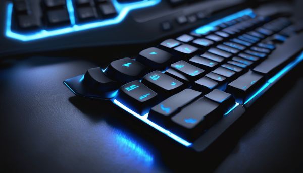 Vérifiez le clavier Gamesir Qwerty Anglais (US) rétroéclairé VX2